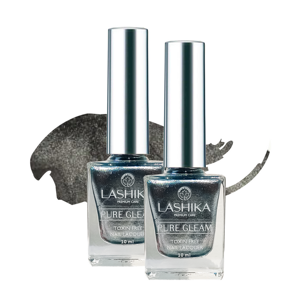 Silvery Grey - Shade#20 - 10 ml Nail Lacquer (Polish)