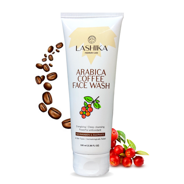 Arabica Coffee Facewash - 100 gm with Coffee Extract | Energising | Deep Cleansing| Powerful Antioxidant | For All Skin Types