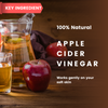 Apple Cider Face Wash - 100 gm | Re-balances skin pH level | Balances sebum production | Reduces acne | No Paraben &amp; Sulphate | For All Skin Types