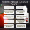 Tomatino Foaming Face Wash - 100 ml Enriched with Tomato, Curcumin, Potato &amp; Goodness of Vitamin C &amp; B6 - Suitable for all skin types