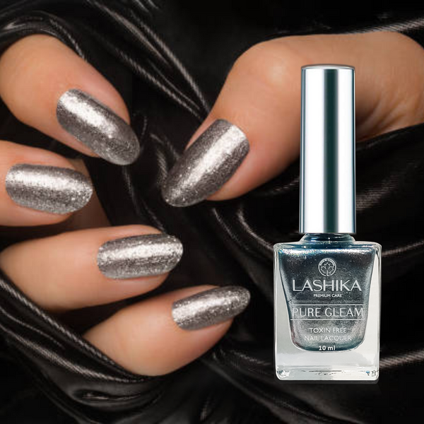 Silvery Grey - Shade#20 - 10 ml Nail Lacquer (Polish)