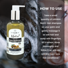 Nutri+ Shampoo - 300 ml with Flax Seed Oil, Almond Oil, Argan Oil &amp; Shea Butter - Suitable for Dry &amp; Damaged Hair