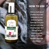 Onyn Shampoo - 300 ml with Red Onion Seed Oil, Black Seed Oil &amp; Keratin | No Paraben Sulphate | Suitable for all hair types