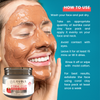 Coral Clay Face Pack - 130 gm with Pink Clay, Kaolin Clay &amp; Strawberry Helps In Removing Black Heads, Acne &amp; Hyperpigmentation - For All Skin Types