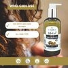 Nutri+ Shampoo - 300 ml with Flax Seed Oil, Almond Oil, Argan Oil &amp; Shea Butter - Suitable for Dry &amp; Damaged Hair