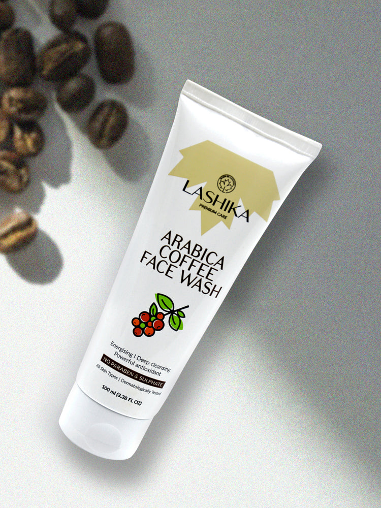 Arabica Coffee Facewash - 100 gm with Coffee Extract | Energising | Deep Cleansing| Powerful Antioxidant | For All Skin Types
