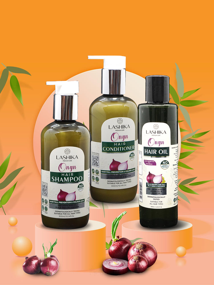 ONYN Kit | Onyn Shampoo + Onyn Conditioner + Onyn Hair Oil