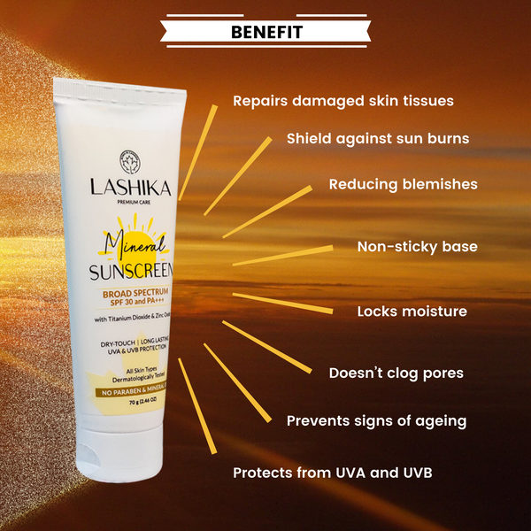 Mineral Sunscreen SPF 30 - 70 gm