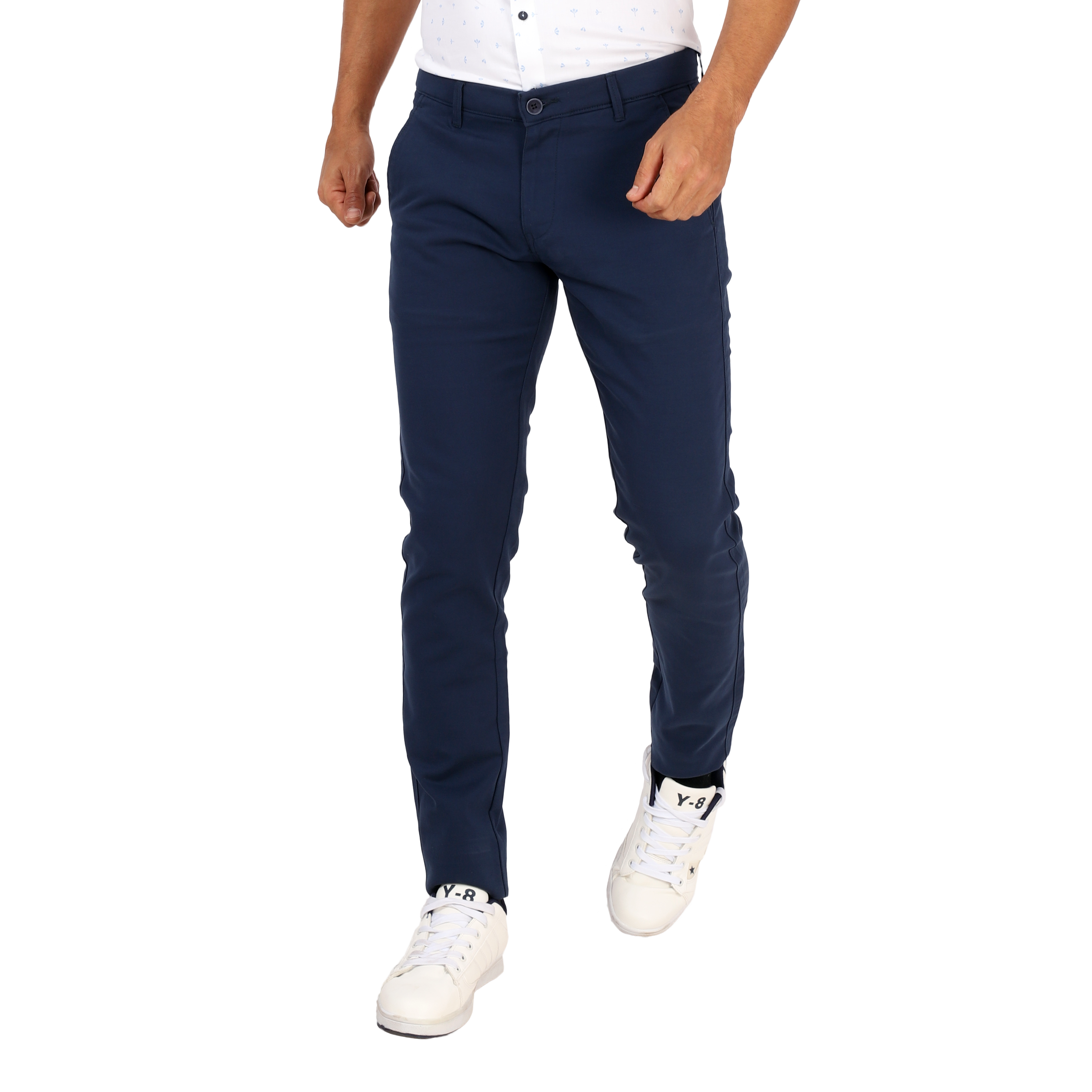 Oxford Blue Stretchable VOCHINOS