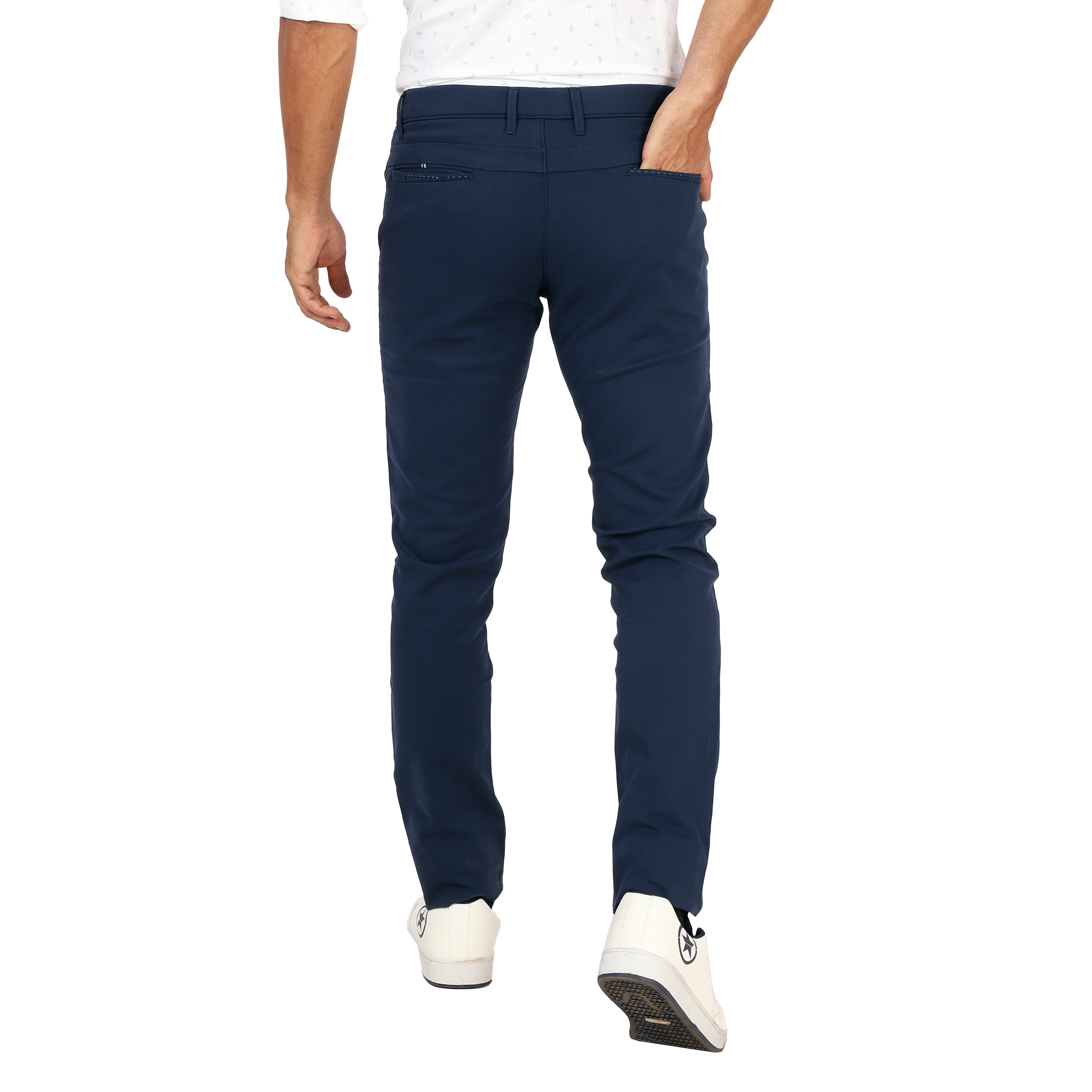 Oxford Blue Stretchable VOCHINOS
