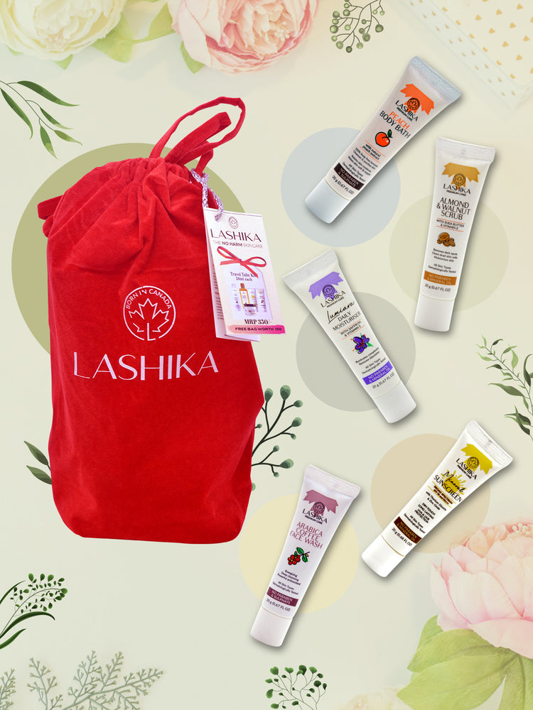 5 Daily Skincare Products (20gm each) with Free Red Velvet Pouch